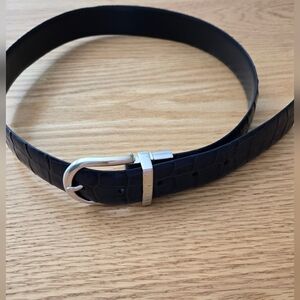 Ralph Lauren belt Navy Snakeskin